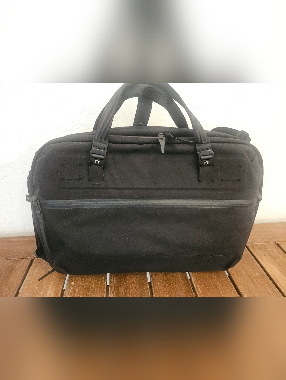 NWT BLACK EMBER Briefcase 3WAY Backpack Men's forge black Brand New With Tags.